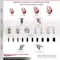 Service Caster 4 Inch 316SS Red Polyurethane 10mm Threaded Stem Caster Lock Brake, 2PK SS316TSTTL20S414-PPUB-RED-M1015-2-S2 - alternate 4
